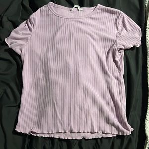 Plain purple tank top